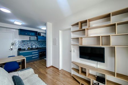 Sala de apartamento para alugar com 1 quarto, 32m² em Sé, São Paulo