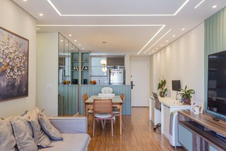 Sala de apartamento à venda com 3 quartos, 82m² em Várzea da Barra Funda, São Paulo