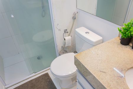 Apartamento à venda com 82m², 3 quartos e 1 vaga Apartamento à venda com 82m², 3 quartos e 1 vagaBanheiro da Suíte