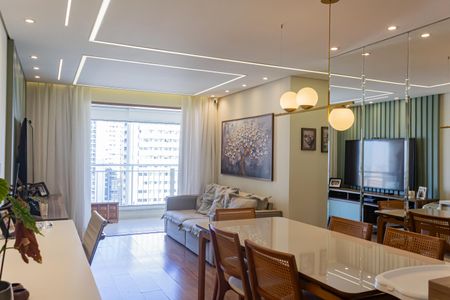 Sala de apartamento à venda com 3 quartos, 82m² em Várzea da Barra Funda, São Paulo