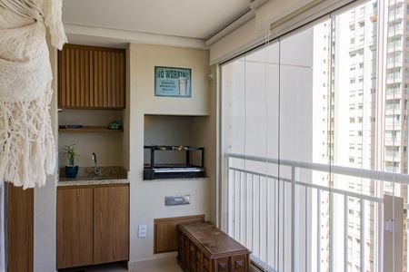 Varanda da Sala de apartamento à venda com 3 quartos, 82m² em Várzea da Barra Funda, São Paulo