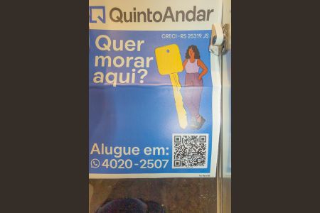 Apartamento para alugar com 40m², 2 quartos e 1 vagaPlaca instalada