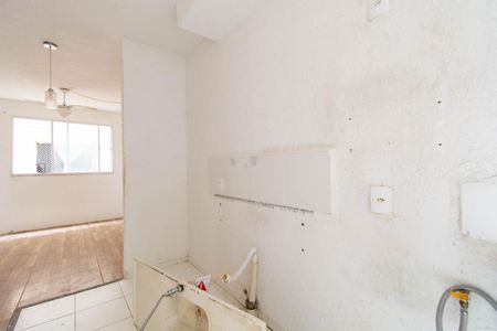 Cozinha de apartamento para alugar com 2 quartos, 42m² em Rio Branco, Canoas