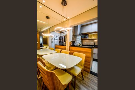 Sala de apartamento à venda com 2 quartos, 63m² em Parque Capuava, Santo André