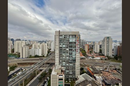 Vista de apartamento à venda com 1 quarto, 27m² em Campo Belo, São Paulo