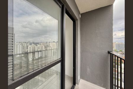 Sacada de apartamento à venda com 1 quarto, 27m² em Campo Belo, São Paulo
