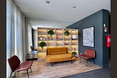 Apartamento à venda com 27m², 1 quarto e sem vagaHall Social Bloco