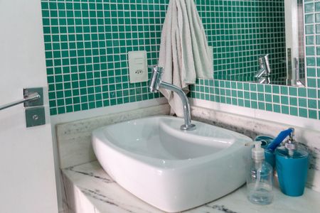 Casa para alugar com 289m², 5 quartos e 3 vagasBanheiro da Área gourmet