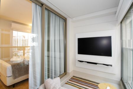 Studio para alugar com 28m², 1 quarto e sem vagaVaranda