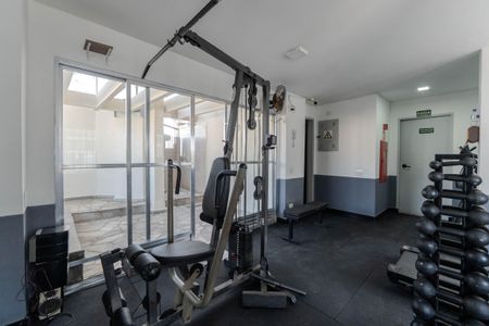 Studio para alugar com 24m², 1 quarto e 1 vaga Studio para alugar com 24m², 1 quarto e 1 vagaÁrea comum - Academia