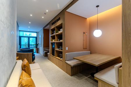 Studio para alugar com 26m², 1 quarto e sem vagaCoworking