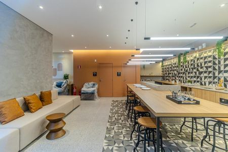 Studio para alugar com 26m², 1 quarto e sem vagaSalão de Festas