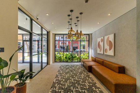 Studio para alugar com 26m², 1 quarto e sem vagaHall Social