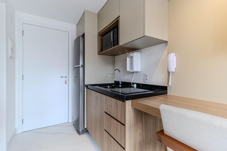 Studio para alugar com 26m², 1 quarto e sem vaga Studio para alugar com 26m², 1 quarto e sem vagaCozinha