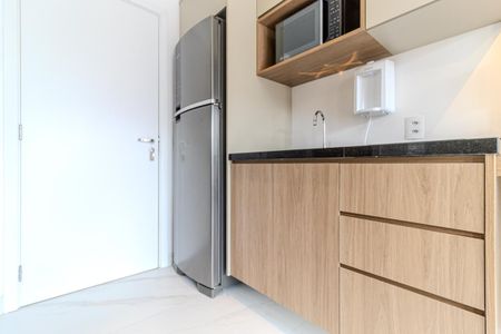 Studio para alugar com 26m², 1 quarto e sem vaga Studio para alugar com 26m², 1 quarto e sem vagaCozinha