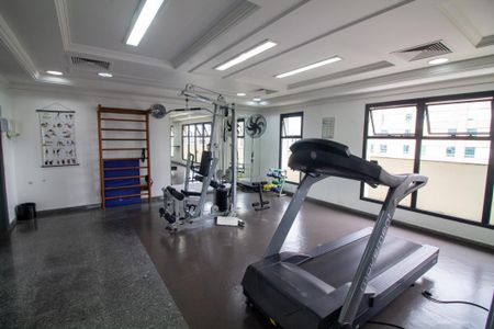 Apartamento para alugar com 34m², 1 quarto e 1 vaga Apartamento para alugar com 34m², 1 quarto e 1 vagaÁrea comum - Academia