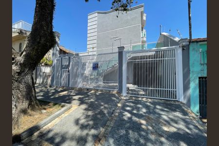 Casa de condomínio para alugar com 93m², 2 quartos e 1 vagaFachada + Placa
