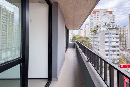 Apartamento à venda com 29m², 1 quarto e sem vagaVaranda