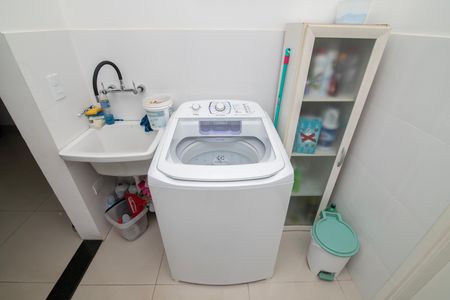Área de Serviço de casa de condomínio para alugar com 3 quartos, 147m² em Jardim de Mônaco, Hortolândia