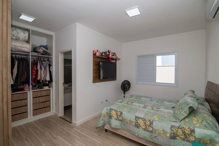 Suíte de casa de condomínio para alugar com 3 quartos, 147m² em Jardim de Mônaco, Hortolândia