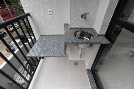 Varanda de apartamento à venda com 2 quartos, 34m² em Campos Elíseos, São Paulo