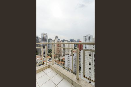Vista da Varanda de apartamento à venda com 1 quarto, 45m² em Vila Olímpia, São Paulo