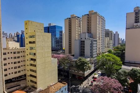 Vista Sala de apartamento à venda com 2 quartos, 65m² em Lourdes, Belo Horizonte