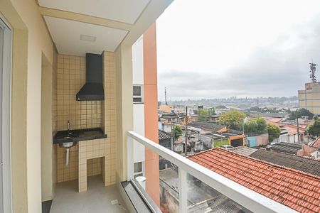 Varanda gourmet de apartamento à venda com 2 quartos, 55m² em Paulicéia, São Bernardo do Campo