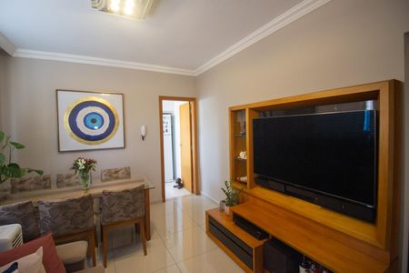 Sala de apartamento à venda com 2 quartos, 76m² em Nossa Senhora de Fatima, Contagem