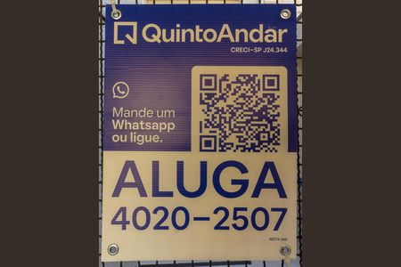 Apartamento para alugar com 30m², 1 quarto e sem vaga Apartamento para alugar com 30m², 1 quarto e sem vagaPlaca