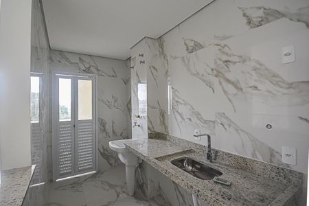 Apartamento à venda com 55m², 2 quartos e 1 vagaCozinha e Área de Serviço