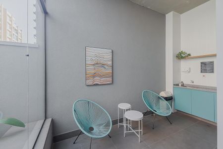 Studio à venda com 35m², 1 quarto e 1 vagaLavanderia