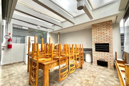 Apartamento à venda com 107m², 3 quartos e 2 vagasÁrea comum - Churrasqueira