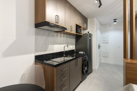 Studio para alugar com 31m², 1 quarto e 1 vaga Studio para alugar com 31m², 1 quarto e 1 vagaCozinha