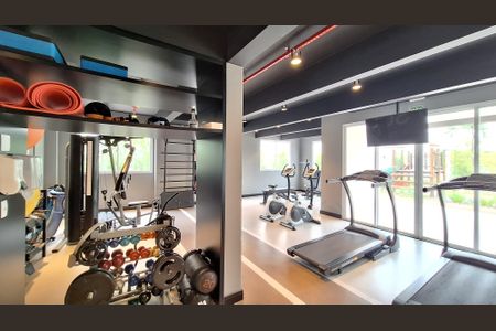 Apartamento para alugar com 67m², 1 quarto e 2 vagasÁrea comum - Academia