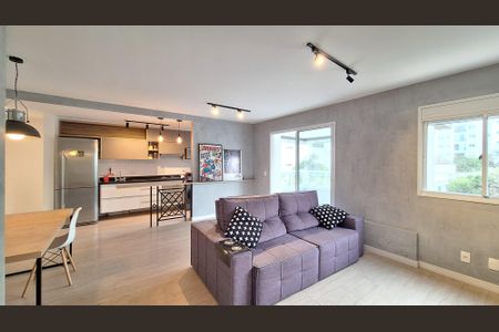 Sala de apartamento para alugar com 1 quarto, 67m² em Vila Ipojuca, São Paulo