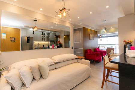 Sala de apartamento à venda com 3 quartos, 78m² em Jardim Independência (são Paulo), São Paulo