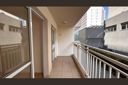 Varanda de apartamento à venda com 1 quarto, 31m² em Santo Amaro, São Paulo