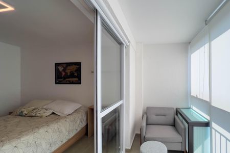 Studio à venda com 29m², 1 quarto e sem vagaVaranda
