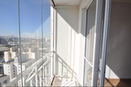 Sacada da Sala de apartamento para alugar com 2 quartos, 72m² em Carandiru, São Paulo