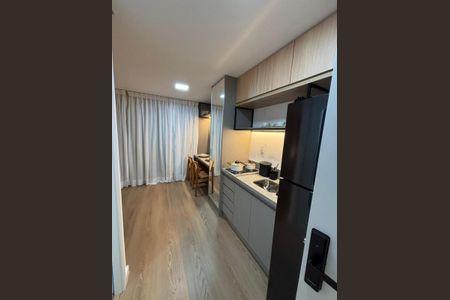 Studio à venda com 27m², 1 quarto e sem vagaCozinha