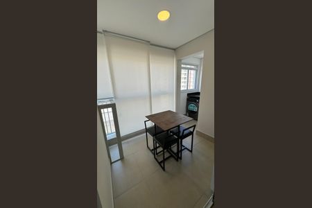 Studio à venda com 37m², 1 quarto e sem vagaVaranda
