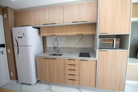 Studio para alugar com 26m², 1 quarto e sem vaga Studio para alugar com 26m², 1 quarto e sem vagaCozinha