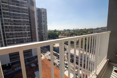 Varanda de kitnet/studio à venda com 1 quarto, 26m² em Santo Amaro, São Paulo