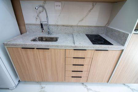 Studio para alugar com 26m², 1 quarto e sem vaga Studio para alugar com 26m², 1 quarto e sem vagaCozinha