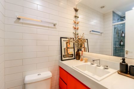 Apartamento à venda com 111m², 2 quartos e 2 vagasBanheiro Social