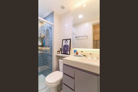 Apartamento à venda com 111m², 2 quartos e 2 vagasBanheiro da Suíte