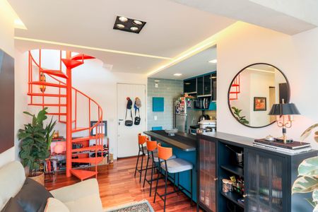 Apartamento à venda com 111m², 2 quartos e 2 vagasSala