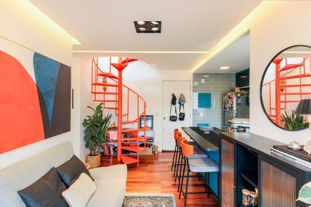 Apartamento à venda com 111m², 2 quartos e 2 vagasSala