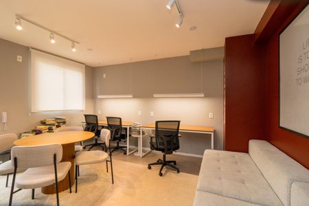 Apartamento para alugar com 35m², 2 quartos e sem vagaEspaço de Coworking